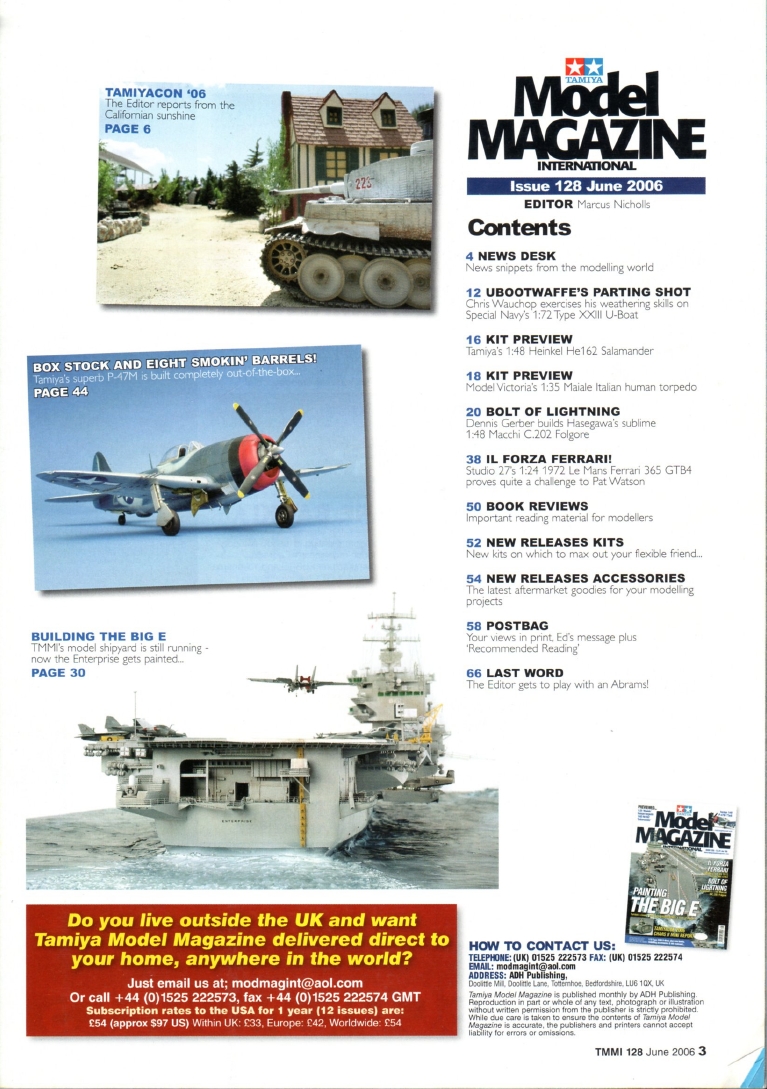 Tamiya Model Magazine 128 (2006-06)